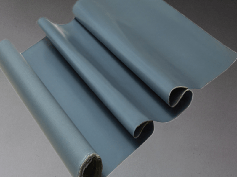 Anti-stick Silicone Rubber Extruded Fabric